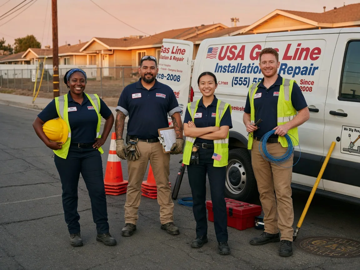 Gas Line Installation company in Manchester, IA